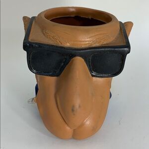 Joe Camel Kool Buddies Drink Holder Brown Blue Yellow Vintage Cool Collectiable